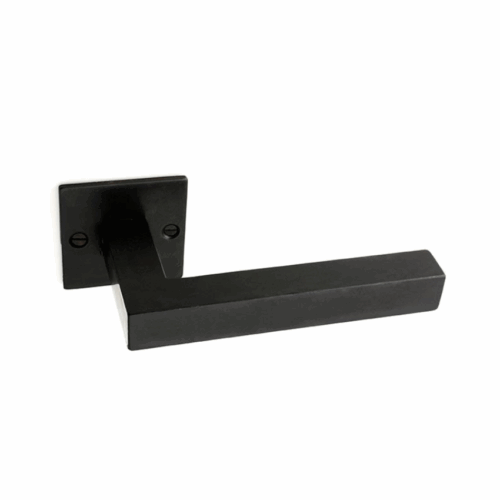 Paire de poignées de portes Capu Fer Patiné Paire de poignées de portes Capu Fer Patiné