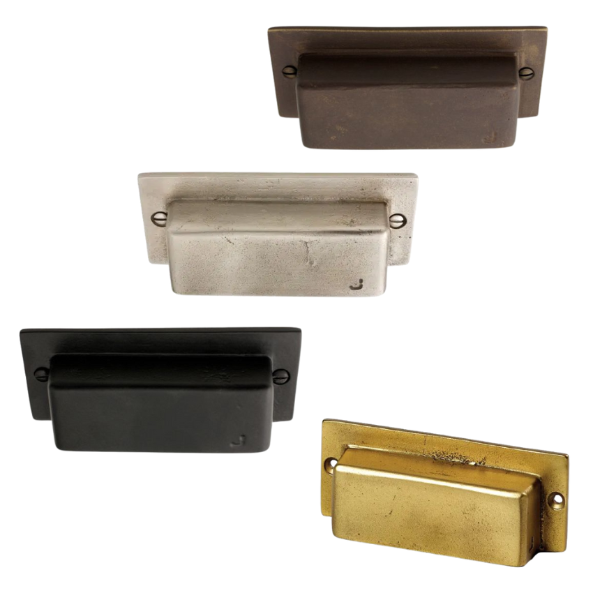 Poignée de meuble Deborah Coquille Laiton massif