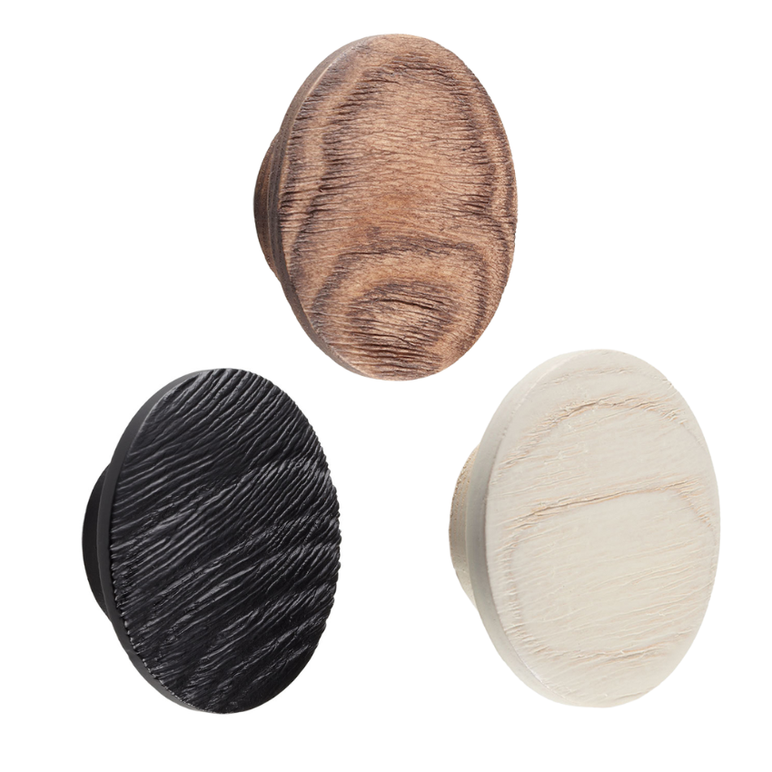 Bouton de meuble rond Balto Bois
