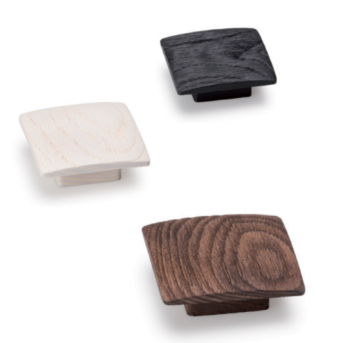 Bouton de meuble carré Balto Bois Bouton de meuble carré Balto Bois