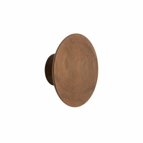 Bouton de meuble Beverly en bois Noyer Beverly Walnut Wood Furniture Knob