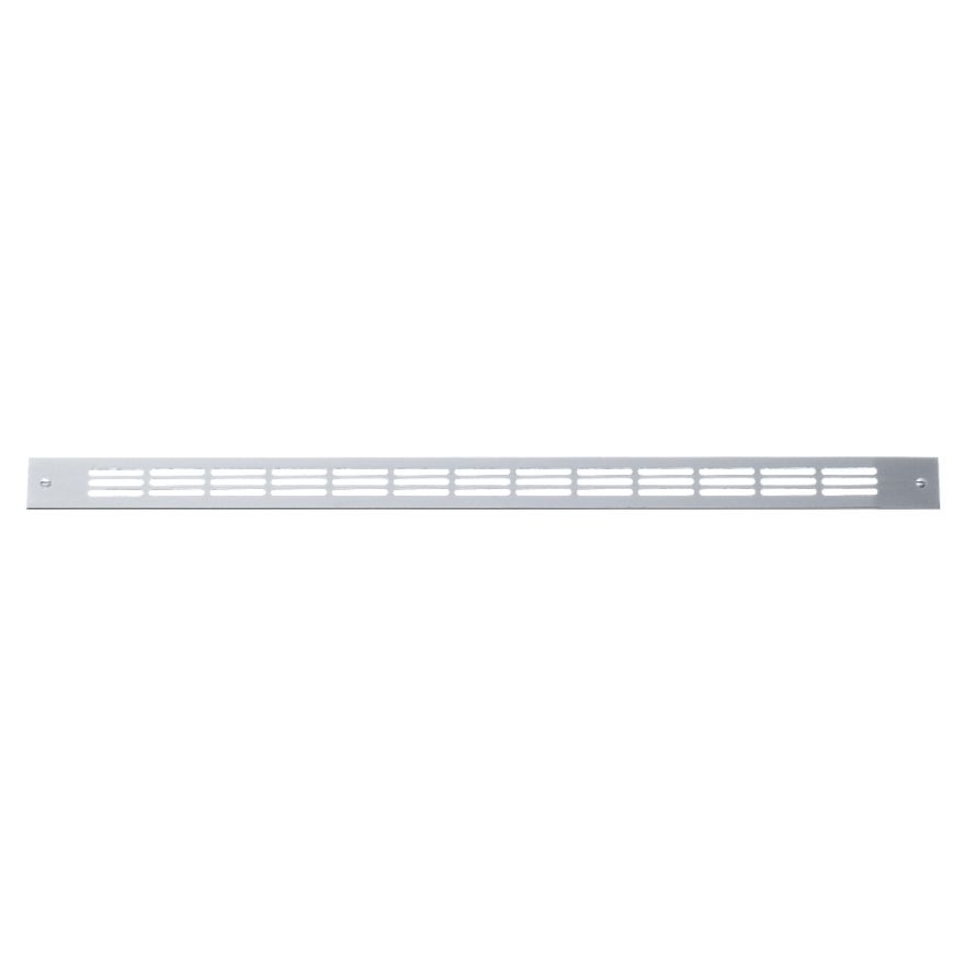 Grille d'aération Encastrable Inox Mat 375 x 24 mm