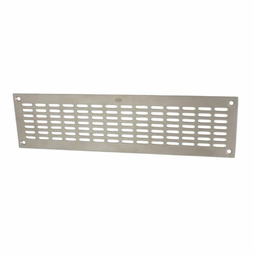 Grille d'aération Inox Mat 30x8cm
