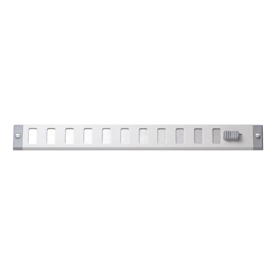 Grille d'aération Moustiquaire Inox Mat 30x3cm