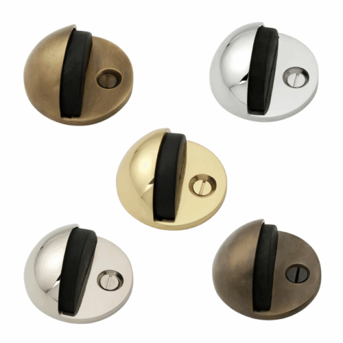 Butée de porte demi-rond 25 mm Laiton Demi-Lune Butée de porte demi-rond 25 mm Laiton Demi-Lune