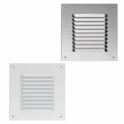 Grille d'aération Carré 150x150mm