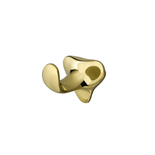 Bouton de meuble Gaudi Mila n°4 Laiton poli