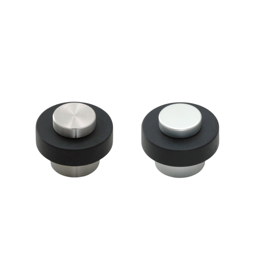 Butée de porte Ronde 34 mm Laiton