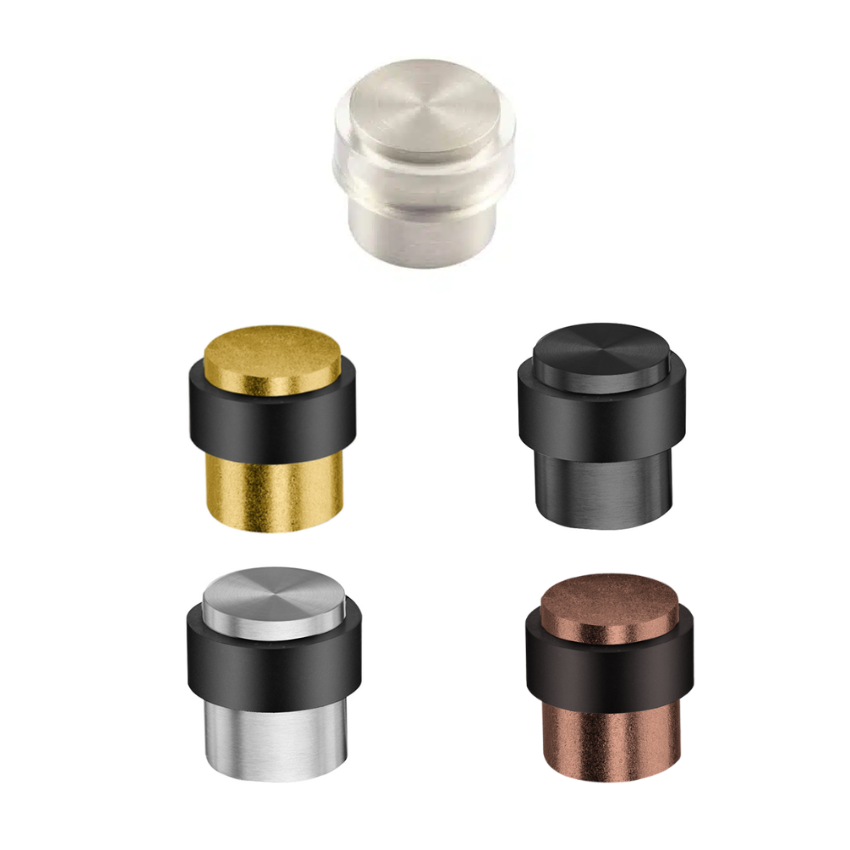 Butée de porte ronde Kyle Acier