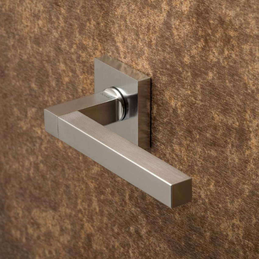 Paire de Poignées de Portes A. Mendini carré