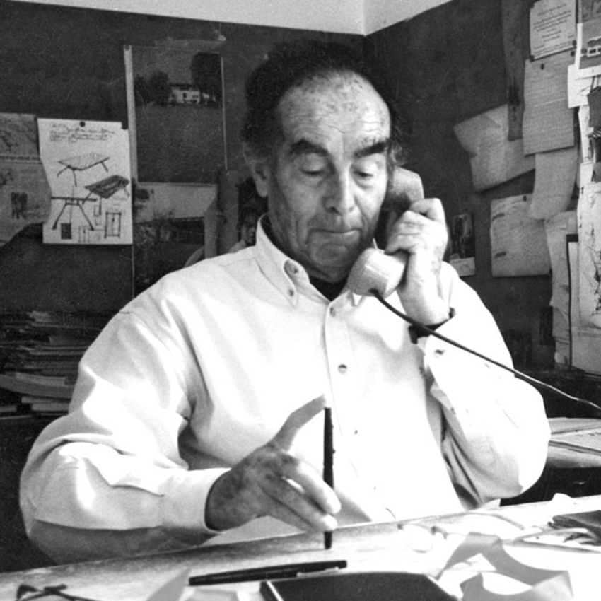 Paire de Poignées de Portes V. Magistretti