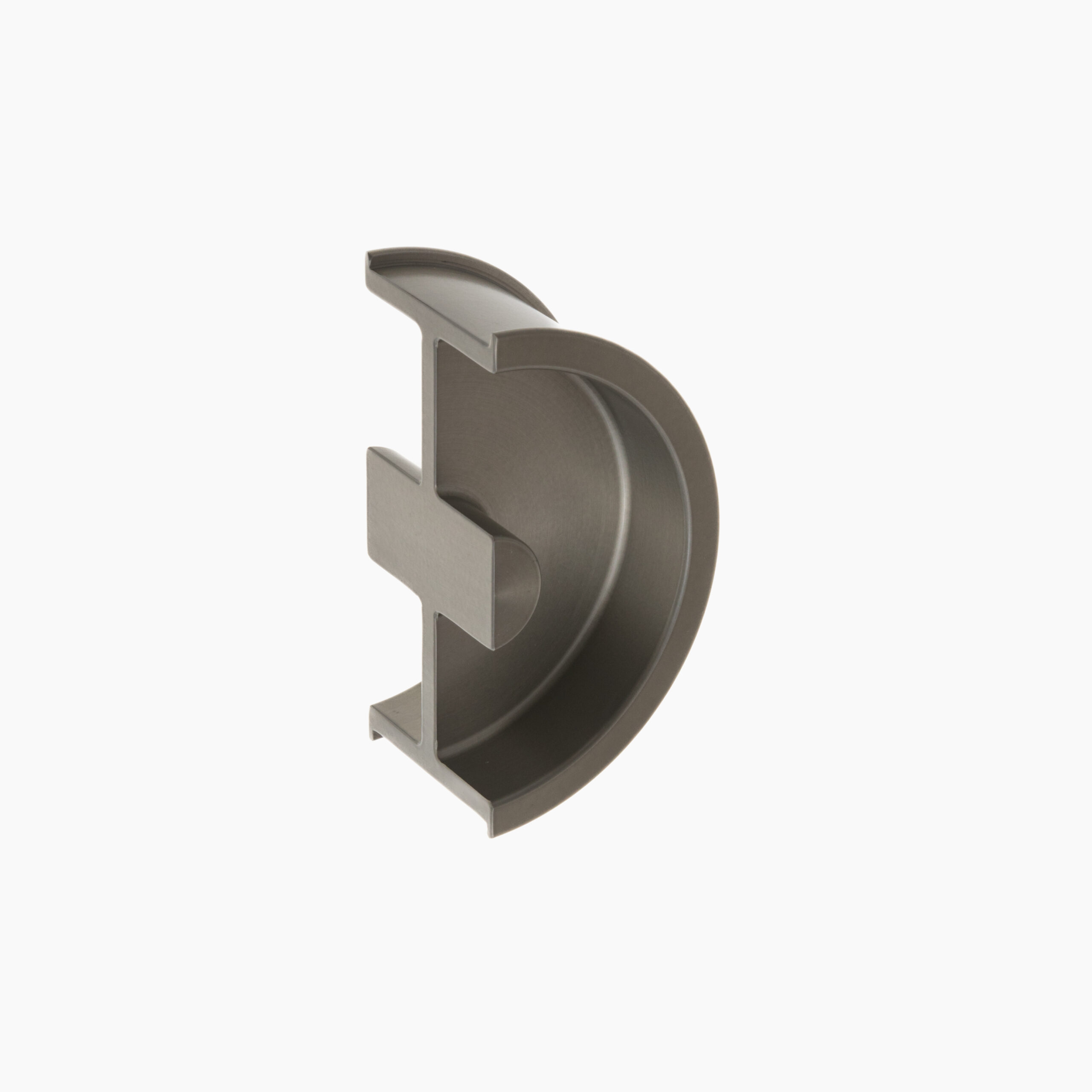Poignée de porte encastrée Demi-lune Johanna