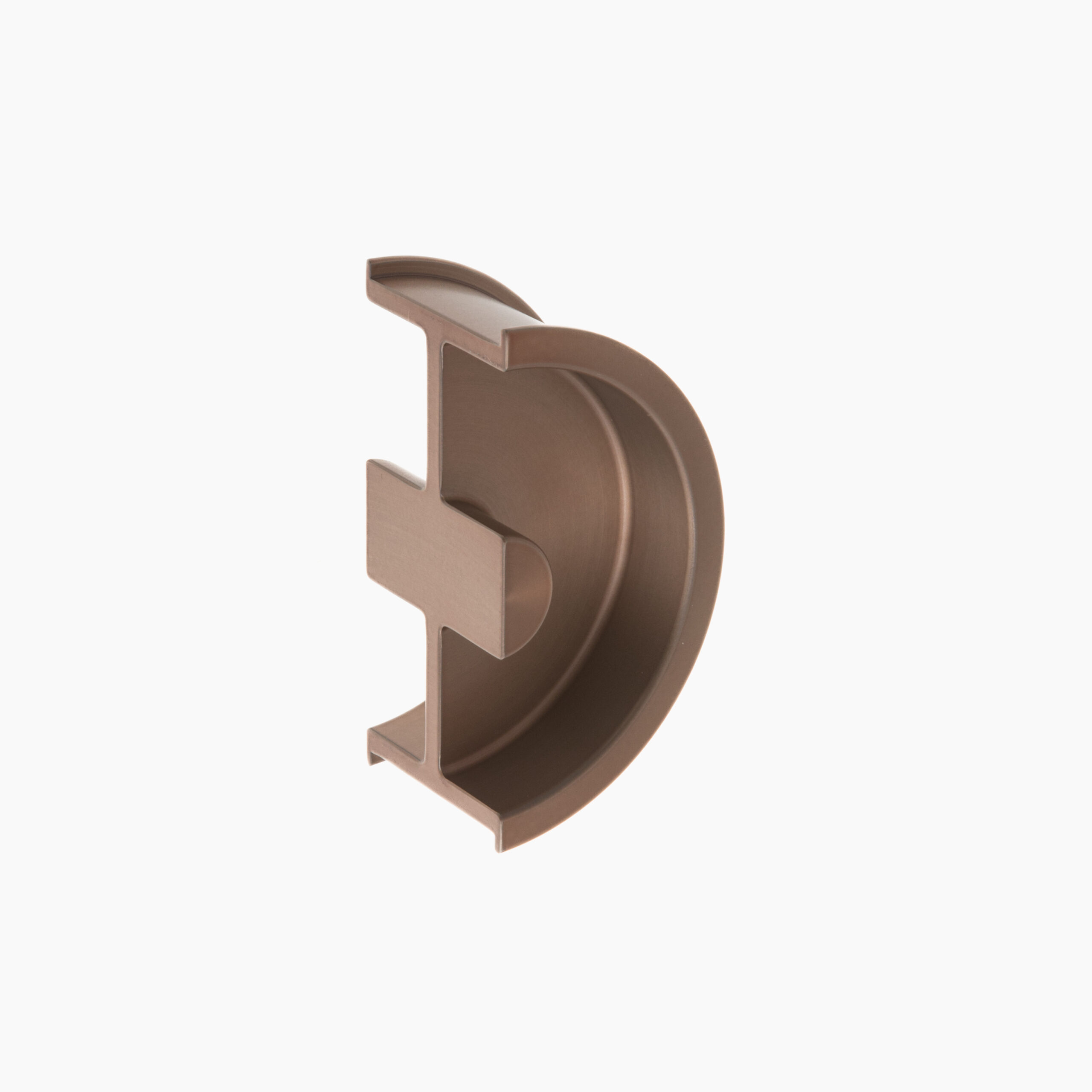 Poignée de porte encastrée Demi-lune Johanna