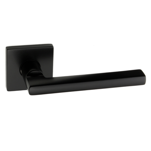 Paire de poignées de portes André Noir Mat