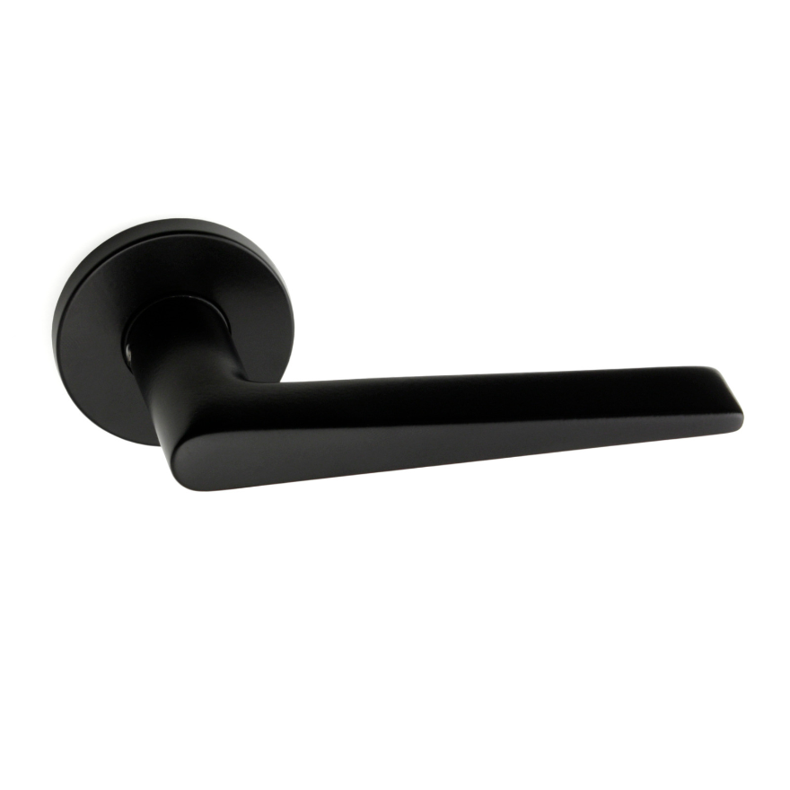 Paire de poignées de portes Margaux Noir Mat