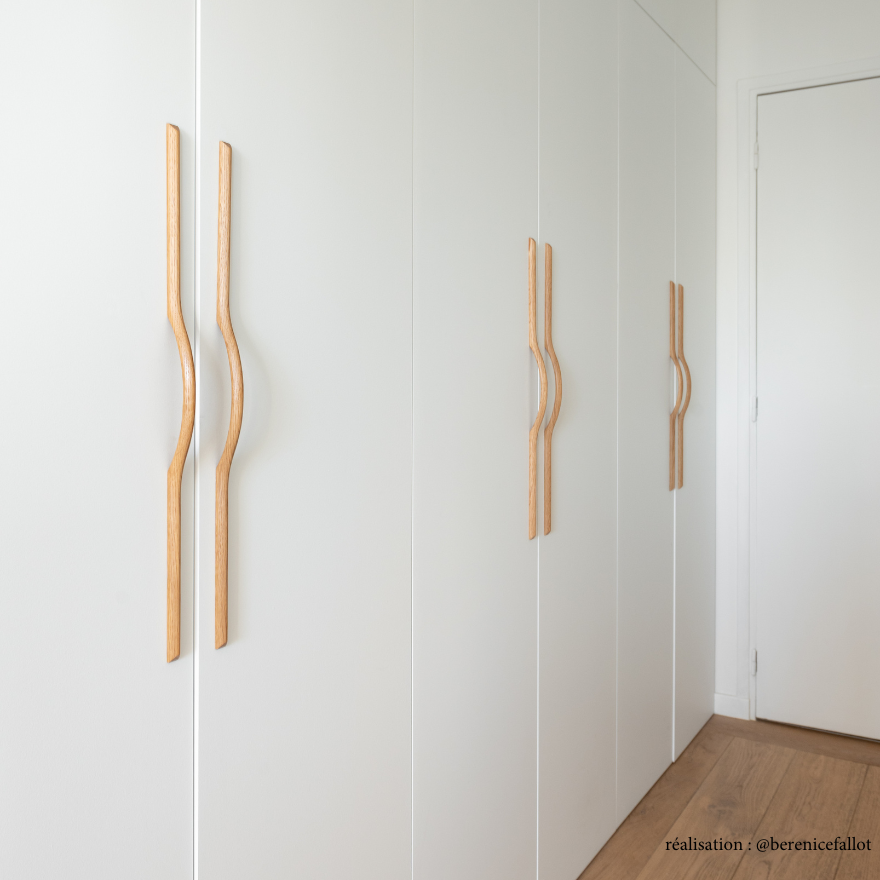 Poignée de meuble Beth en bois