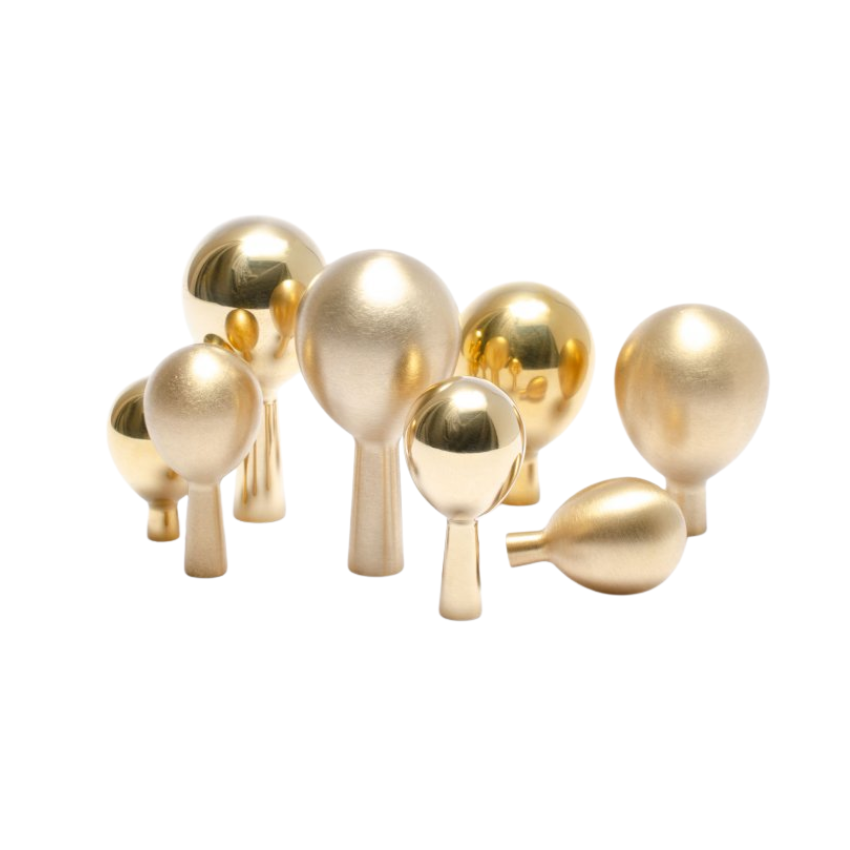 Patère murale Estel Laiton massif