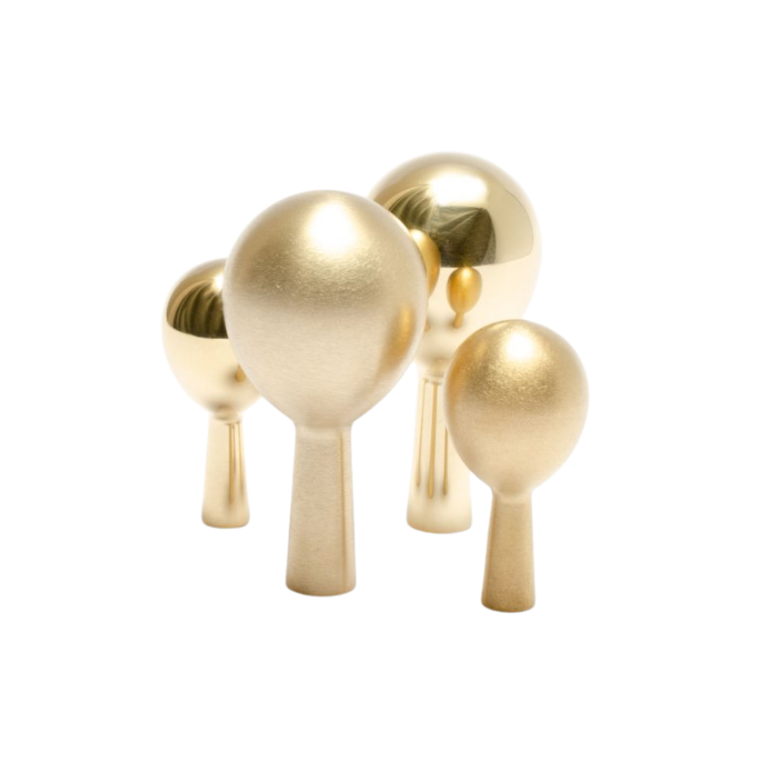 Patère murale Estel Laiton massif