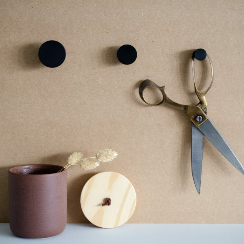 Patère murale Edris Laiton Patère murale Edris Laiton