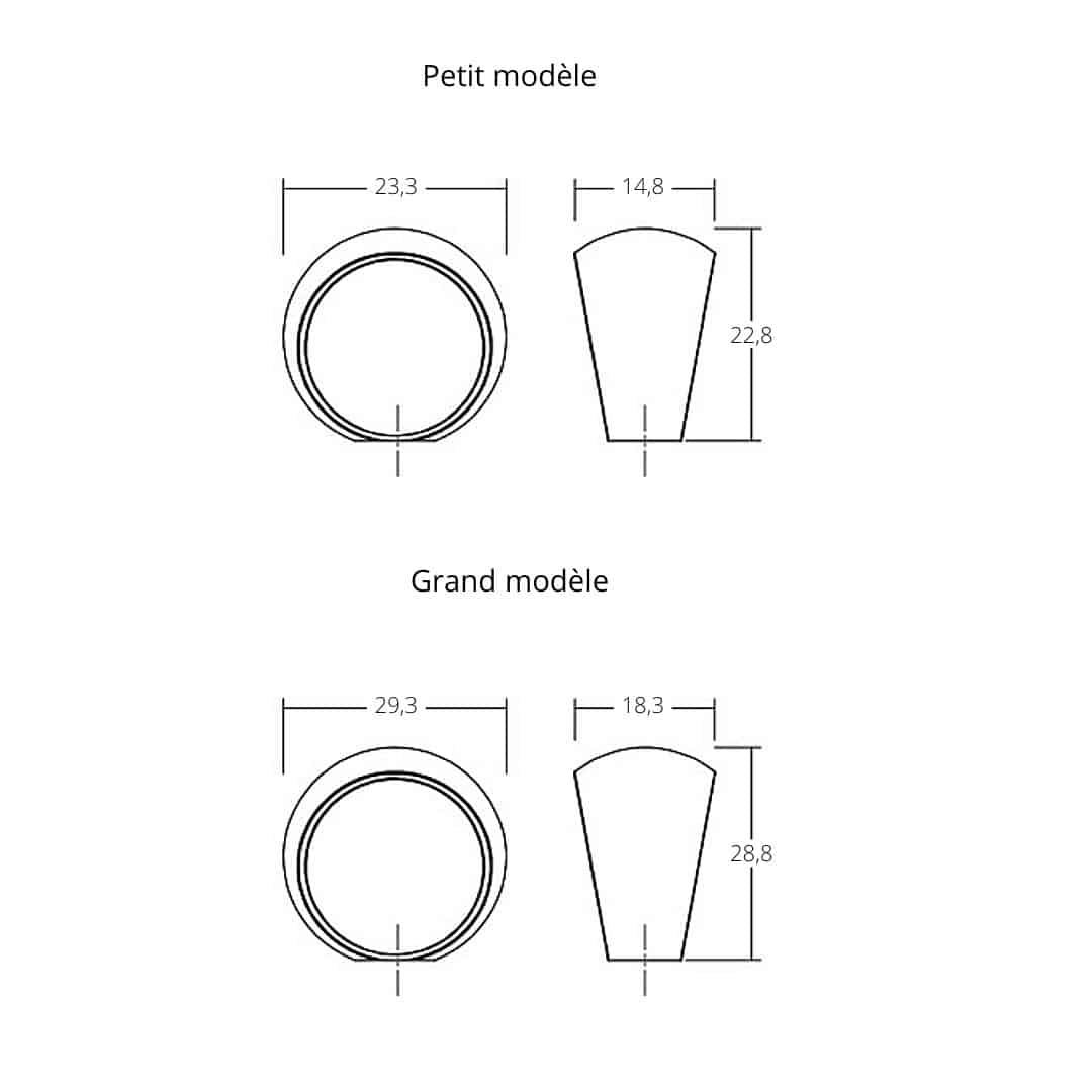 Bouton de meuble Colin