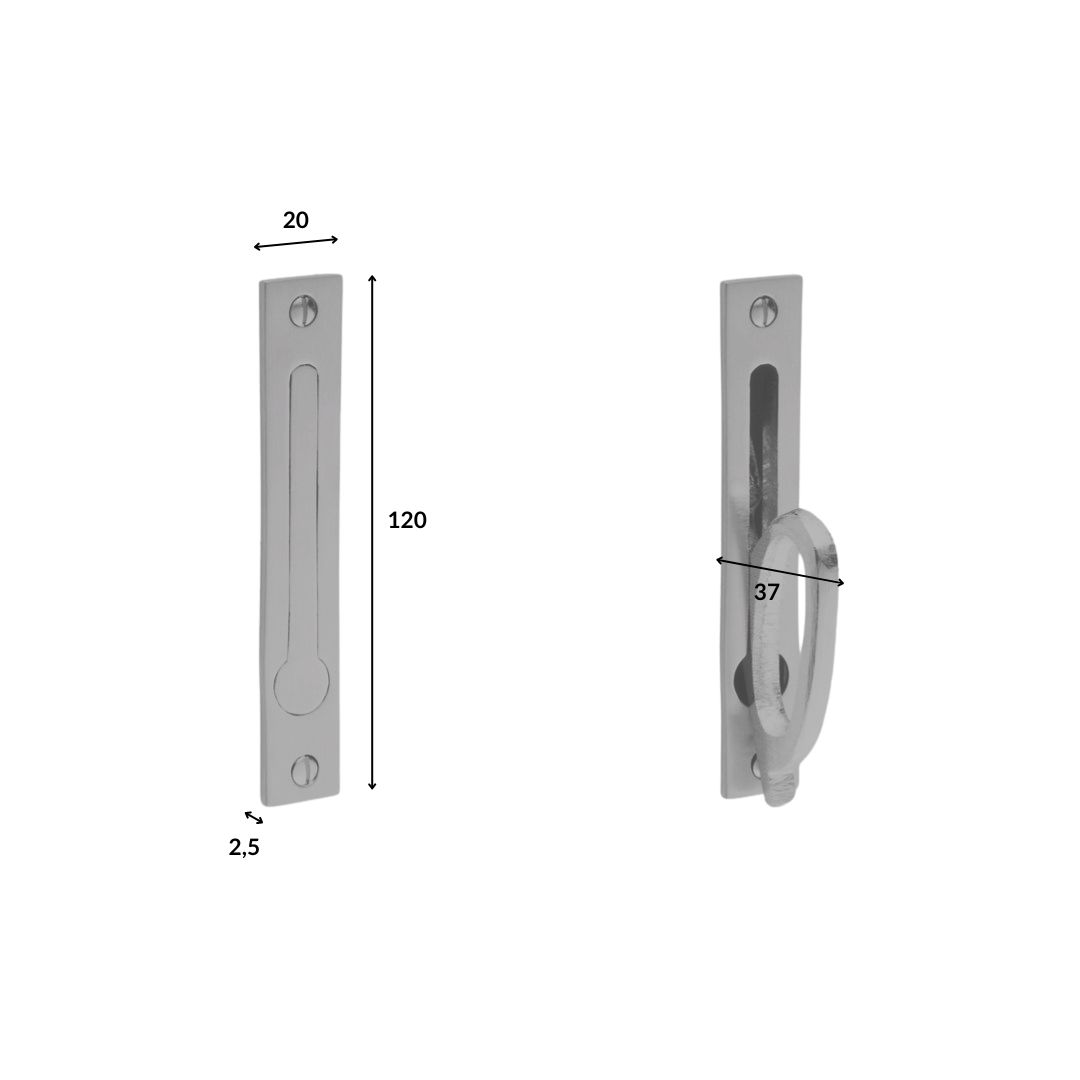 Tirette de tranche 120 mm
