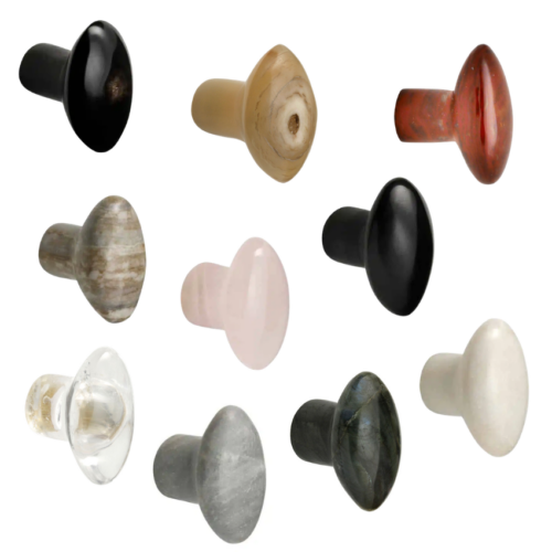 Bouton de meuble Olive en Pierre naturelle Bouton de meuble Olive en Pierre naturelle