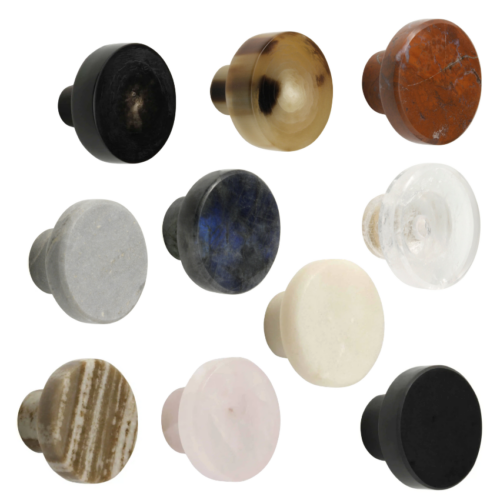 Bouton de meuble Orbite en Pierre naturelle Bouton de meuble Orbite en Pierre naturelle