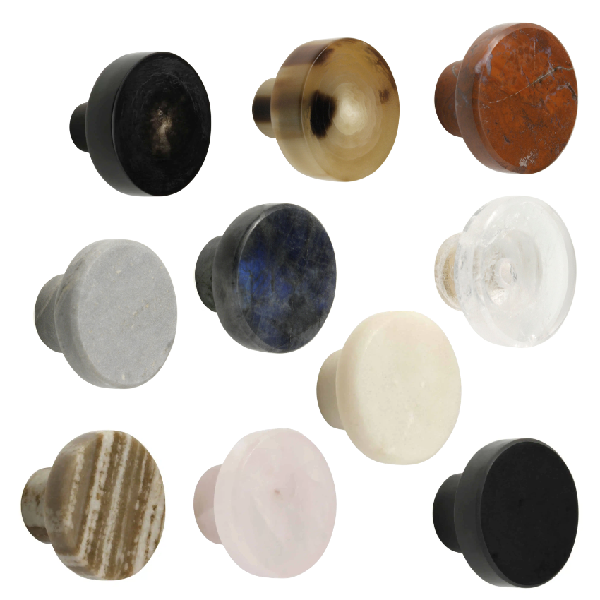 Bouton de meuble Orbite en Pierre naturelle