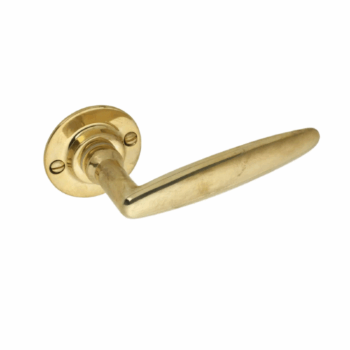 Paire de Poignées de Portes 1939 Laiton Paire de Poignées de Portes 1939 Laiton