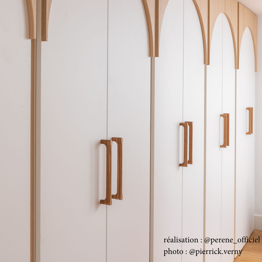 Poignée de meuble Brigitte en bois