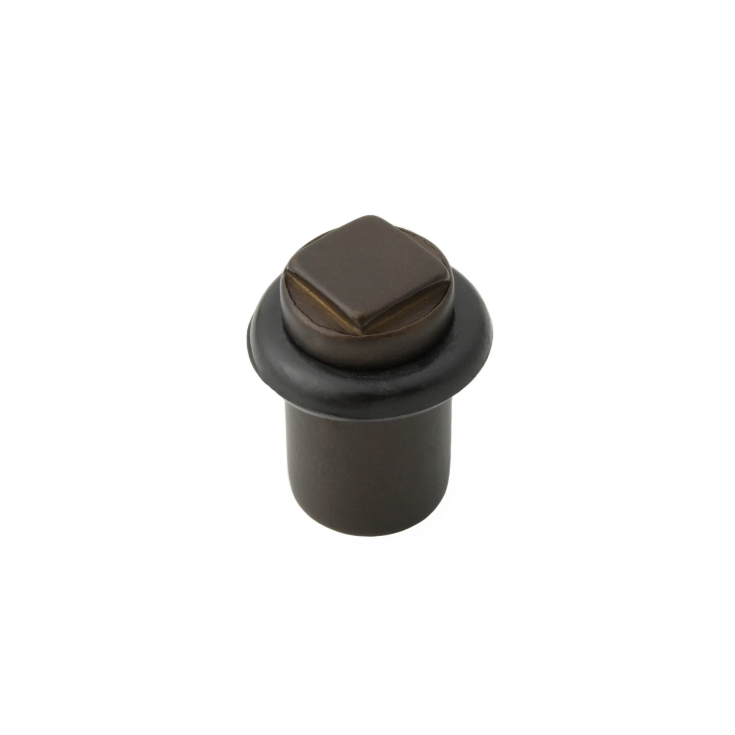 Butée de porte Kelyan ronde Laiton massif 35 mm