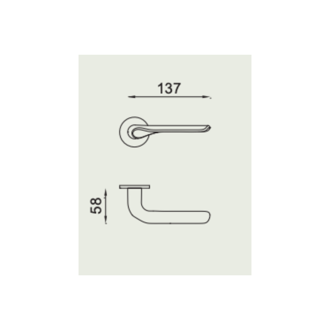 Paire de Poignées de Portes D. Schweizer
