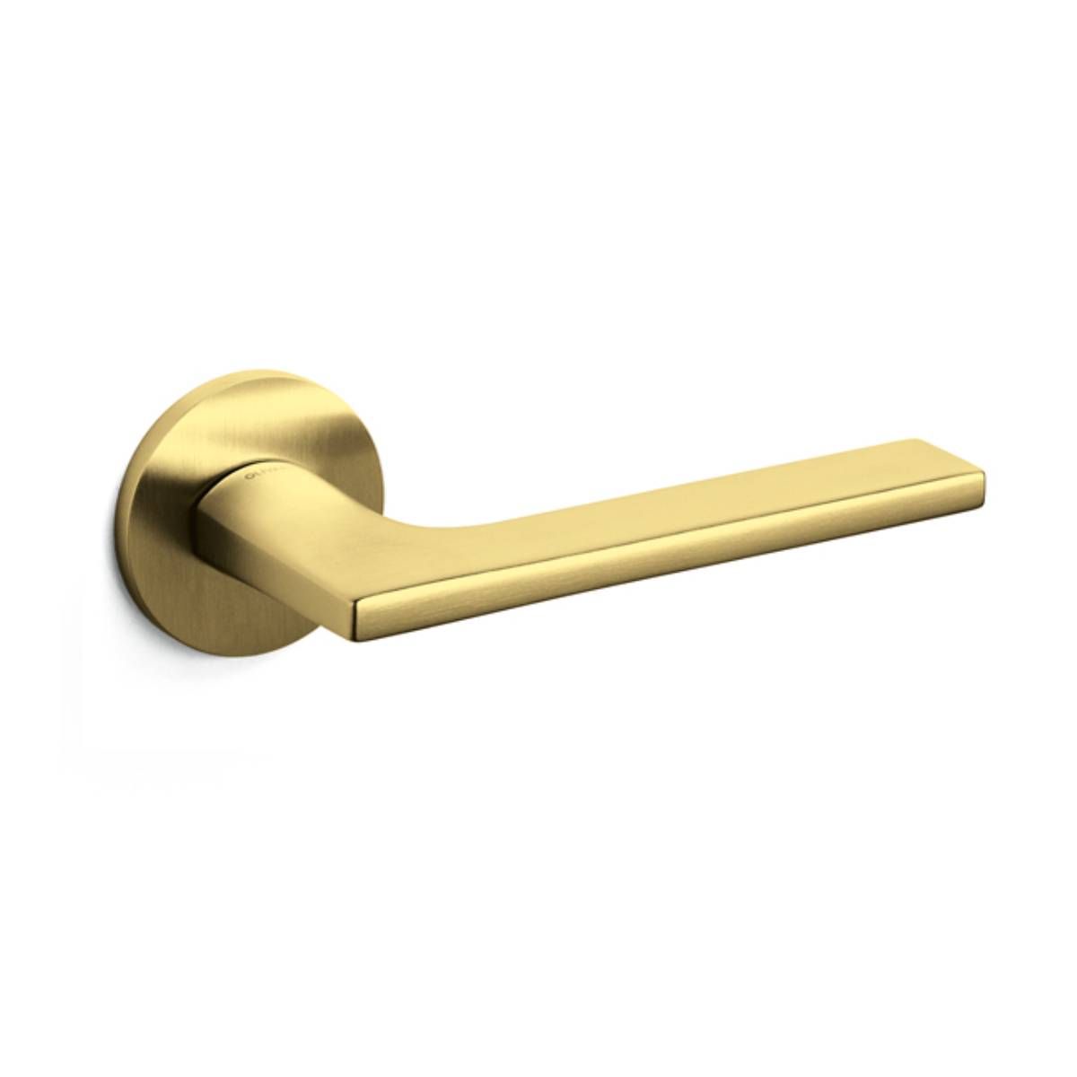 Pair of J. López Gold Mat door handles