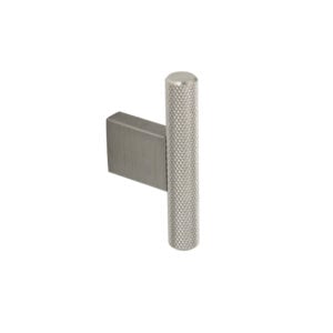 Cabinet knob 'T' matt stainless steel 41309