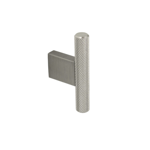 Cabinet knob 'T' matt stainless steel 41309