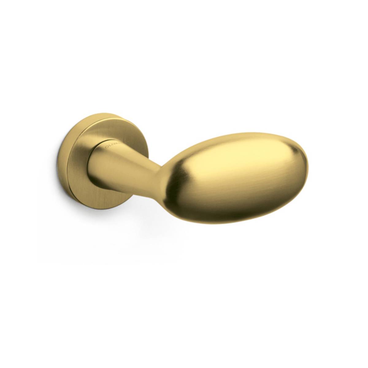 Pair of Blindo Matte Gold door handles