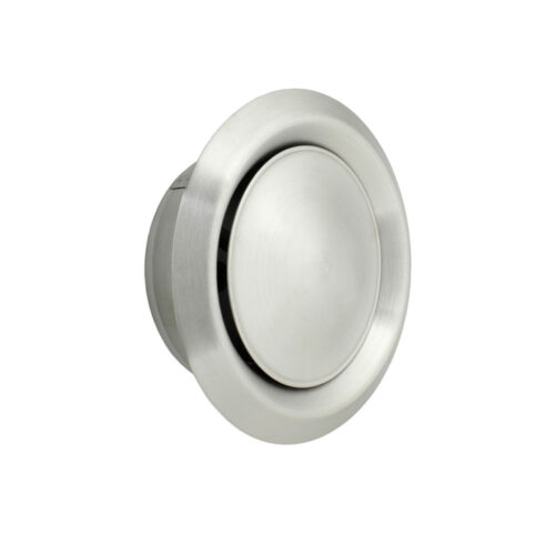 Bouche VMC Ronde Inox Mat