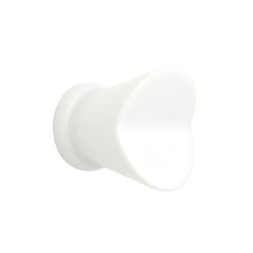 Bouton de meuble Ailes Porcelaine Blanc Bouton de meuble Ailes Porcelaine Blanc