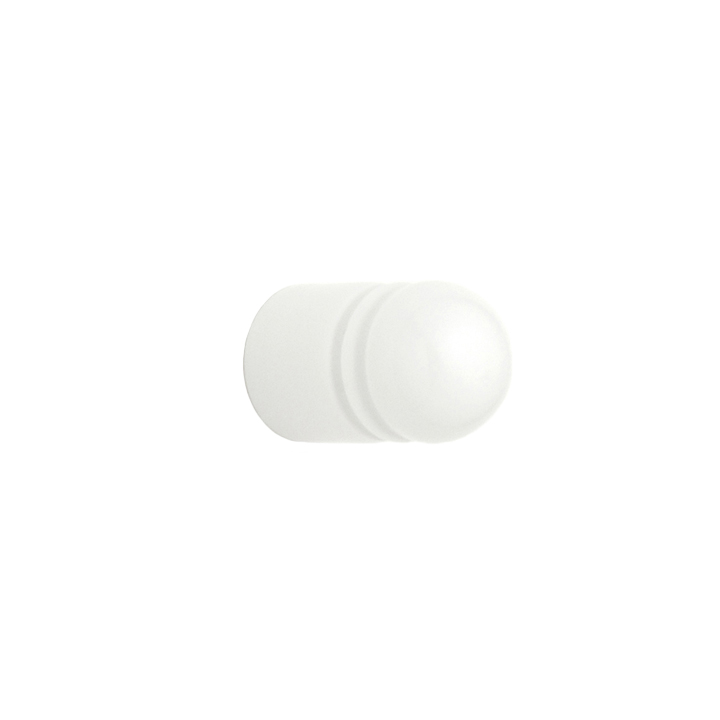 Bouton de meuble Candide Porcelaine Blanc