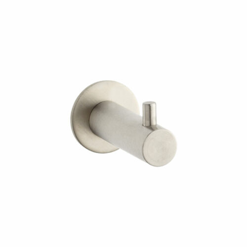 Patère ronde Ezra Nickel mat patère ronde ezra nickel