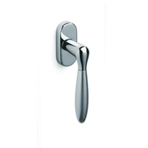 Poignée de fenêtre L Comet Chrome Mat Window handle L Comet Chrome Mat