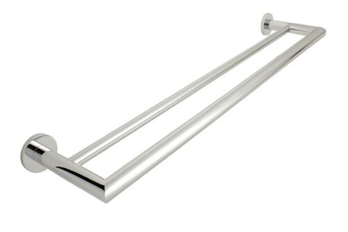 Porte-serviette Double Elias Chrome Brillant