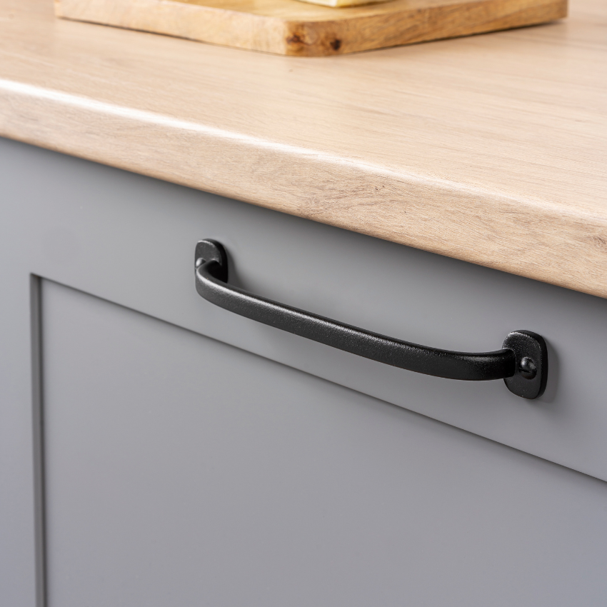 Poignée de meuble Firm Noir texturé