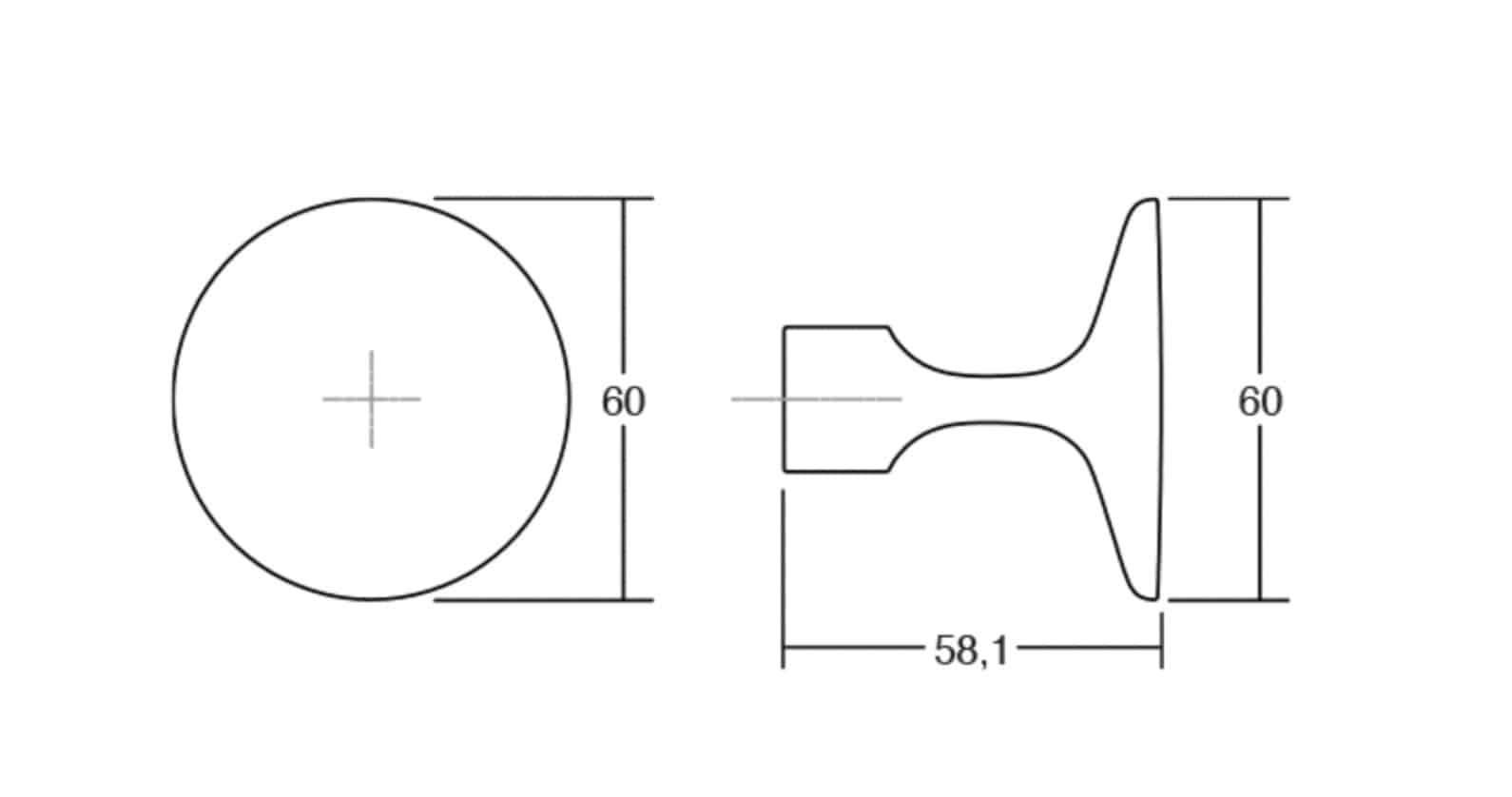 Patère céline schéma