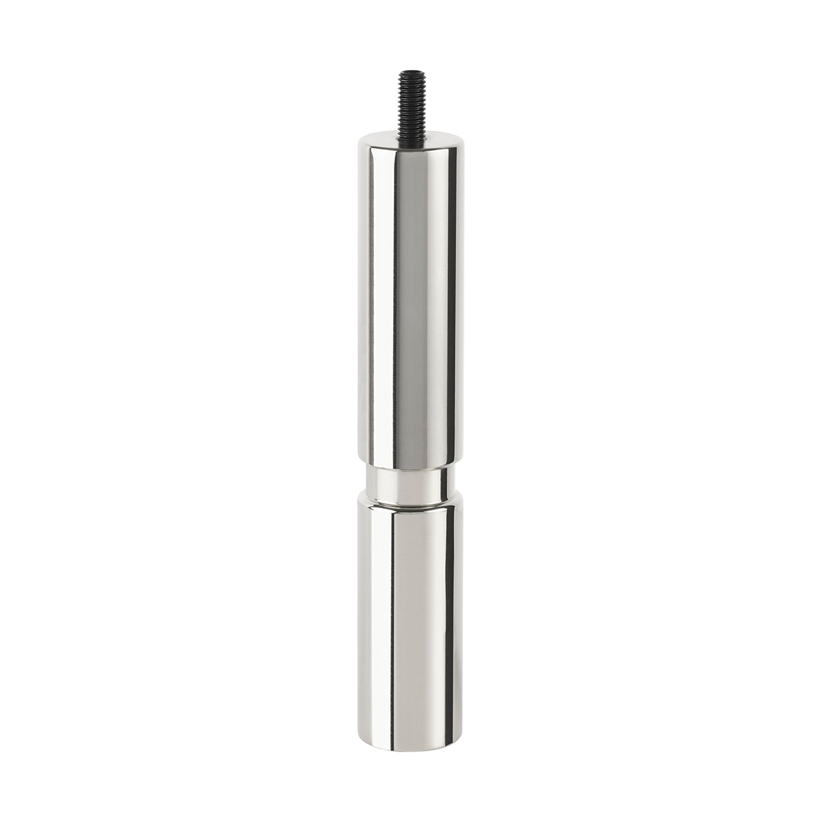 Thelma cylindrical stand 170mm Polished stainless steel