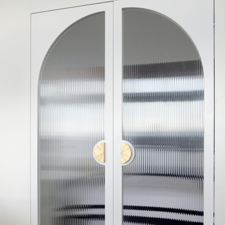 Poignée de meuble Arceau en Laiton massif