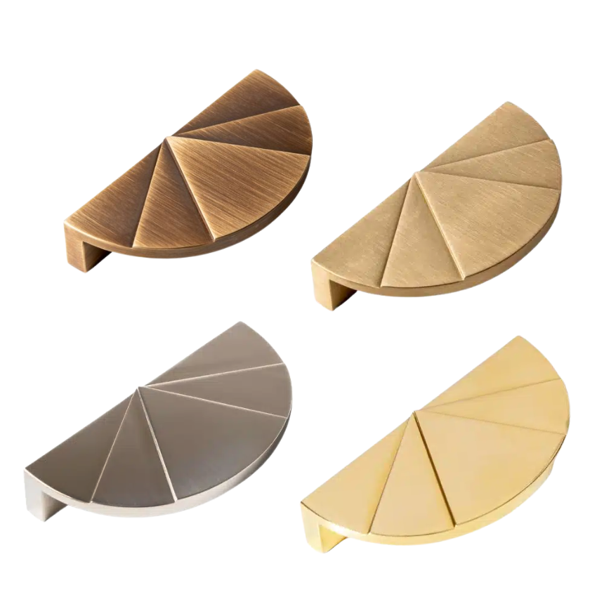 Poignée de meuble Arceau en Laiton massif