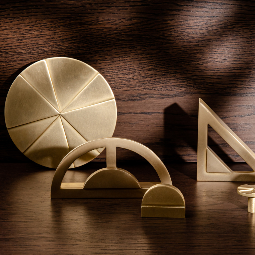 Poignée de meuble Auriga Laiton massif