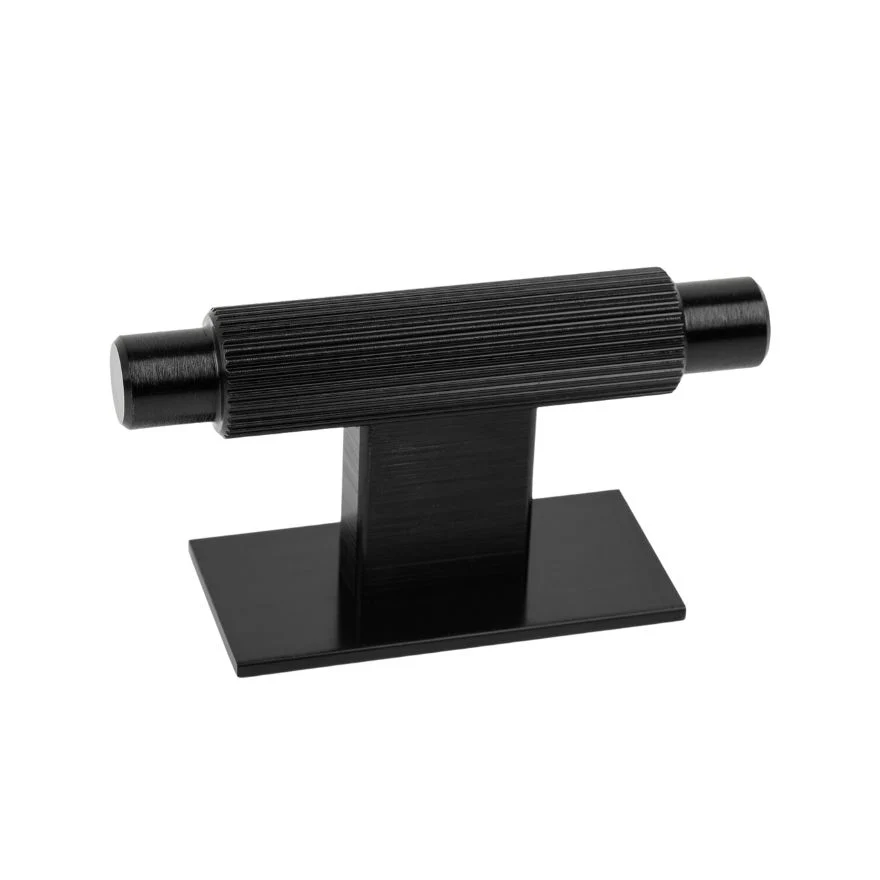 Bouton de meuble Grenade T avec plaque