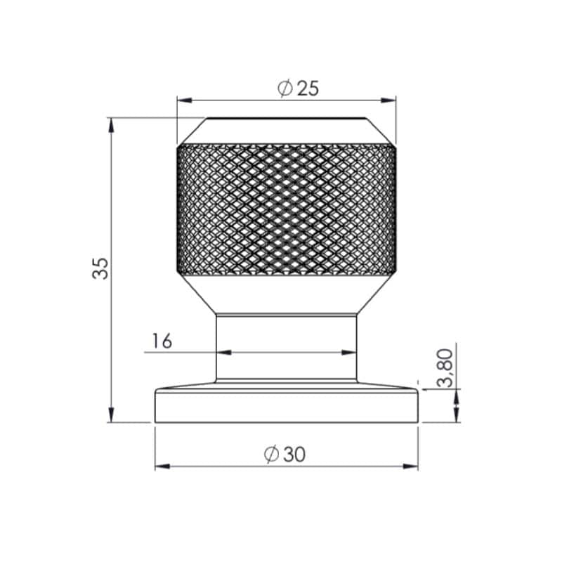 Schéma bouton de meuble londres